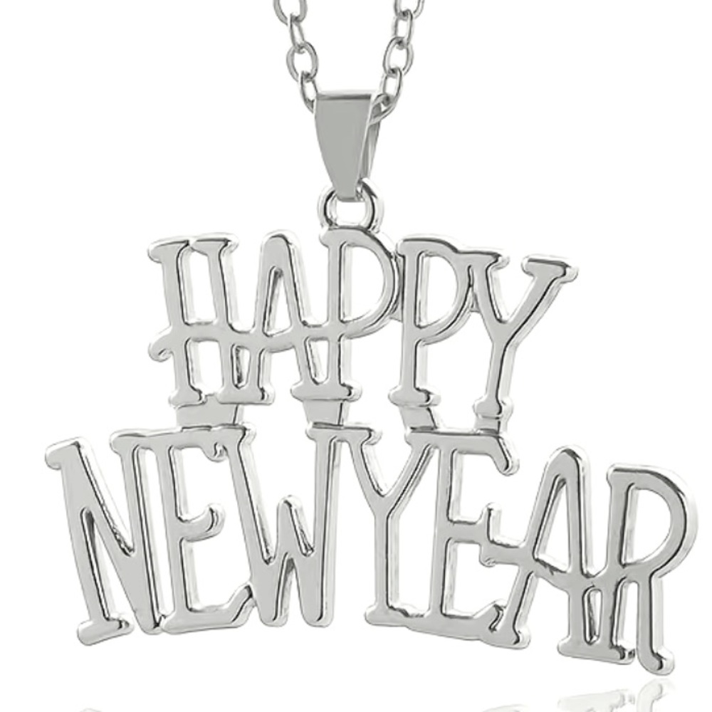 Happy New Year Necklace